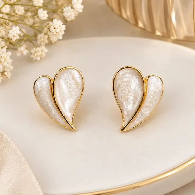 Heart Leaf Earrings