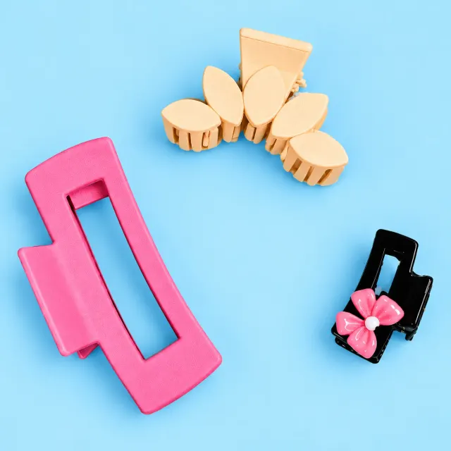 3 Pc Stylish Hair Claw  Combo for Girls & Women | Trendy Hair Claw